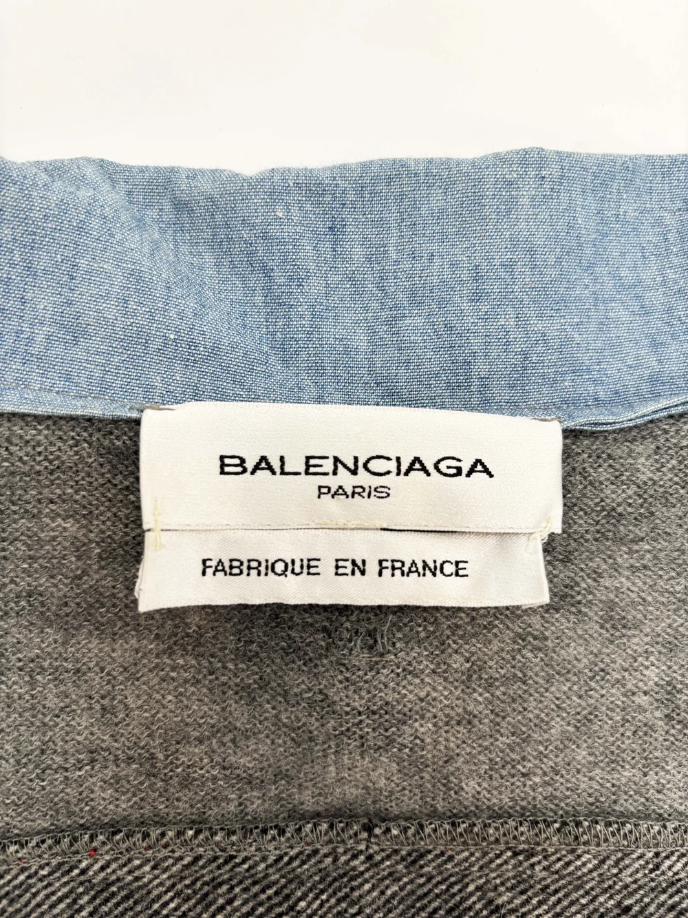 Balenciaga F/W 2002 asymmetrical cubist sweater — JAMES VELORIA